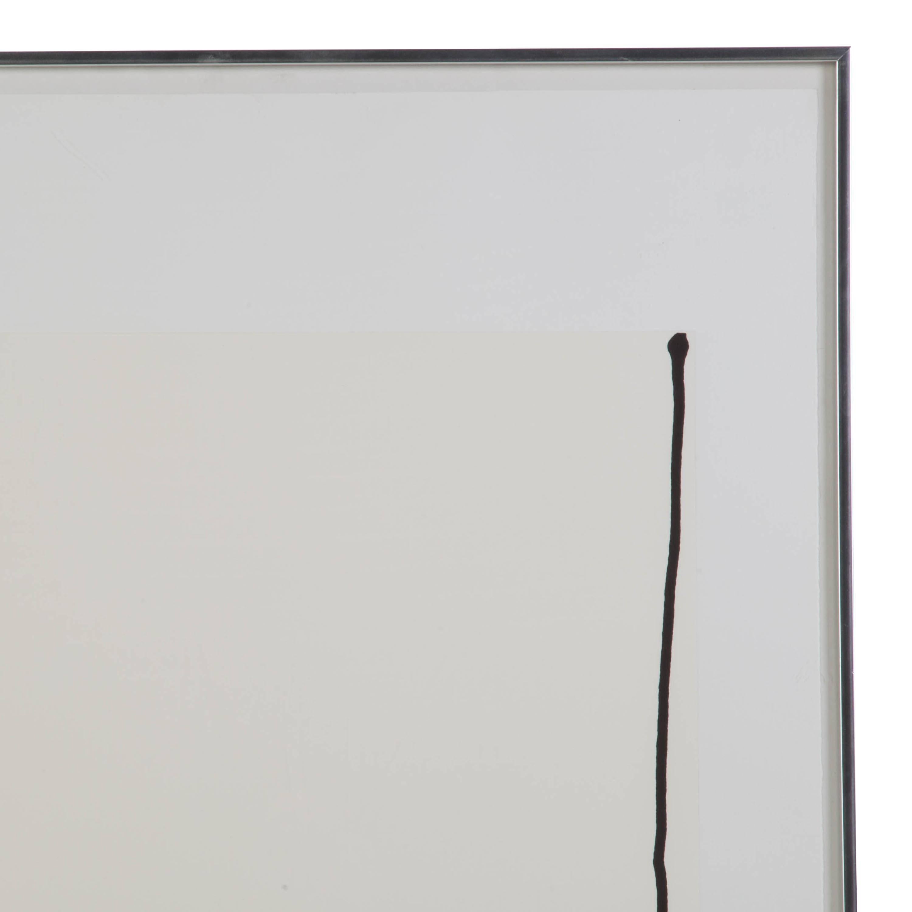 Linear Development ‘A’ by Victor Pasmore. Screenprint in colors, 1971, on wove, signed, dated and numbered 19/75 in pencil, printed by Kelpra Studio, London, published by Marlborough Graphics, London, with margins.