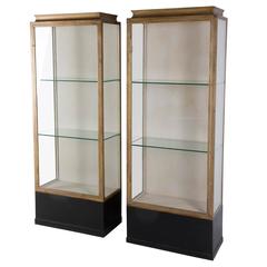 Pair of Display Cabinets