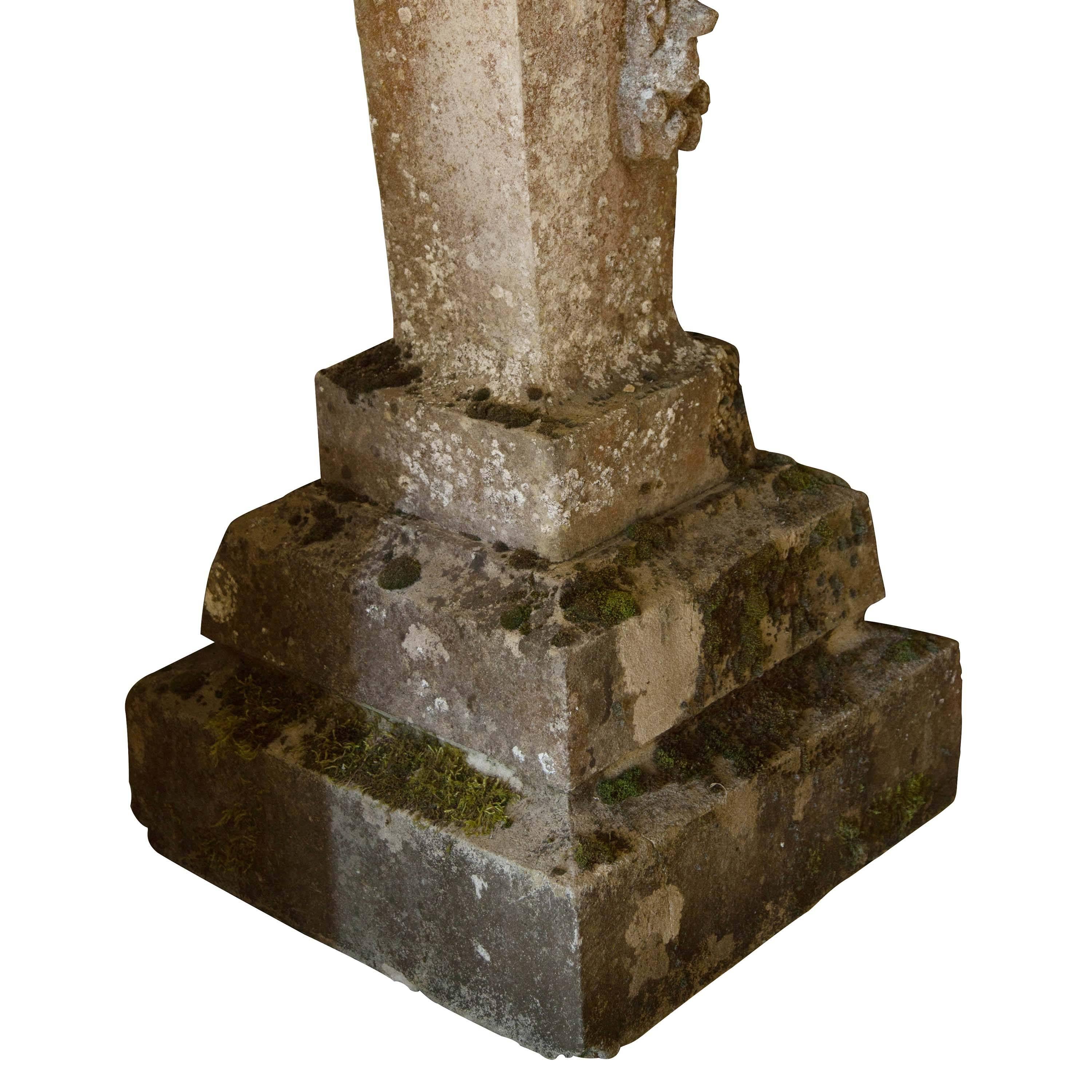 Composition Stone Figure of Pan 2