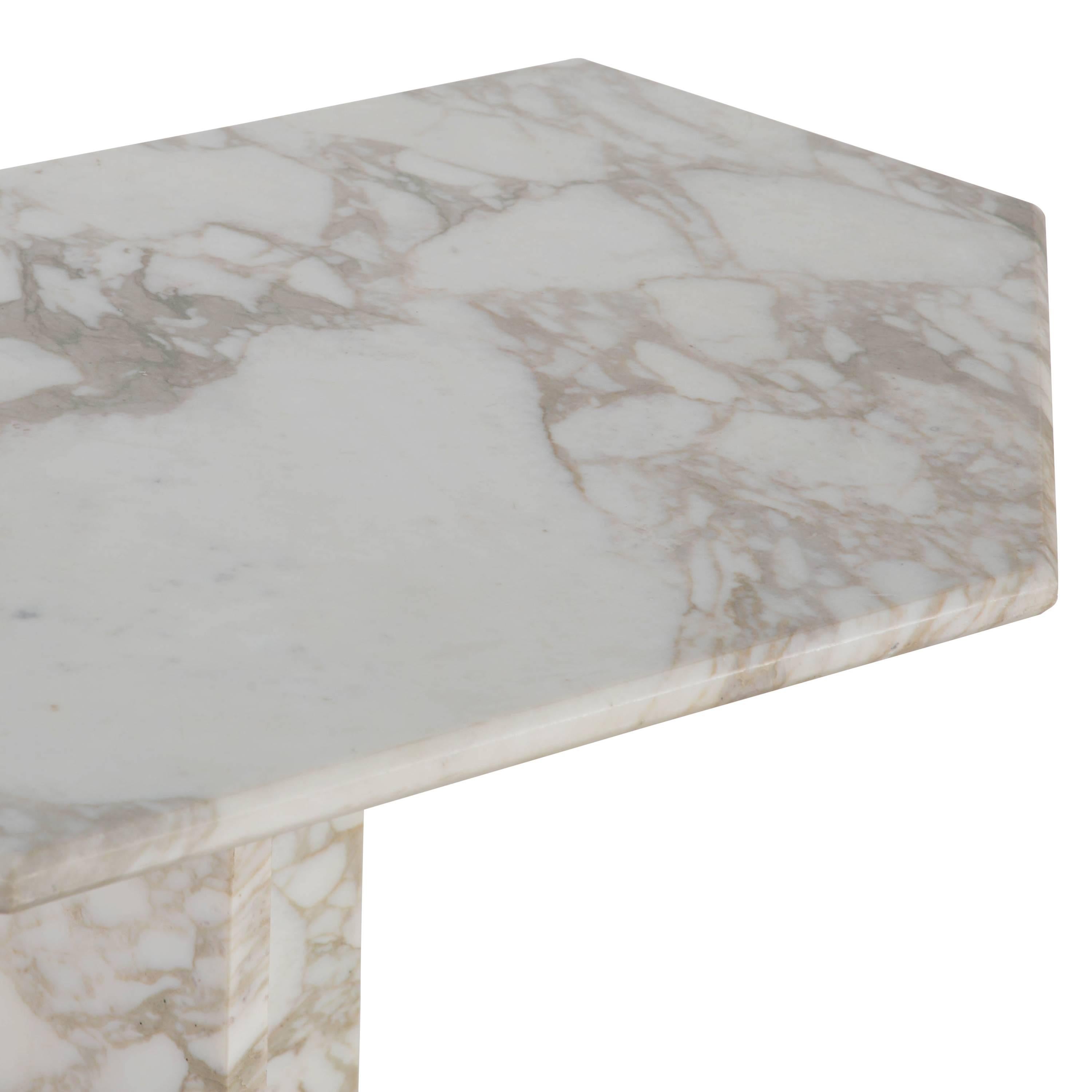 20th Century Marble Console Table
