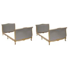 Pair of French Single Beds