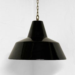 Suspension industrielle « Arbejdspendel » de Louis Poulsen, Danemark, années 1940