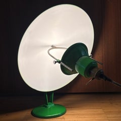 Scandinavian modernist spotlight studio lamp, steel, Sweden, 1930s