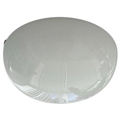 Lampe de plafond ou d'applique moderniste ASEA à encastrement, verre opale, Suède, années 1940