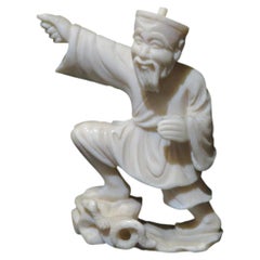 Rare Important 19th Century Fine Chinese Detailed Woman Figurine