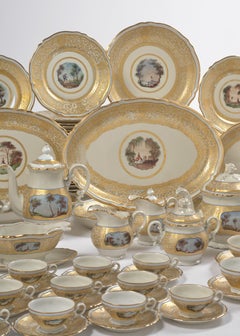 Murano Verbano Dinner Service, 20th Century