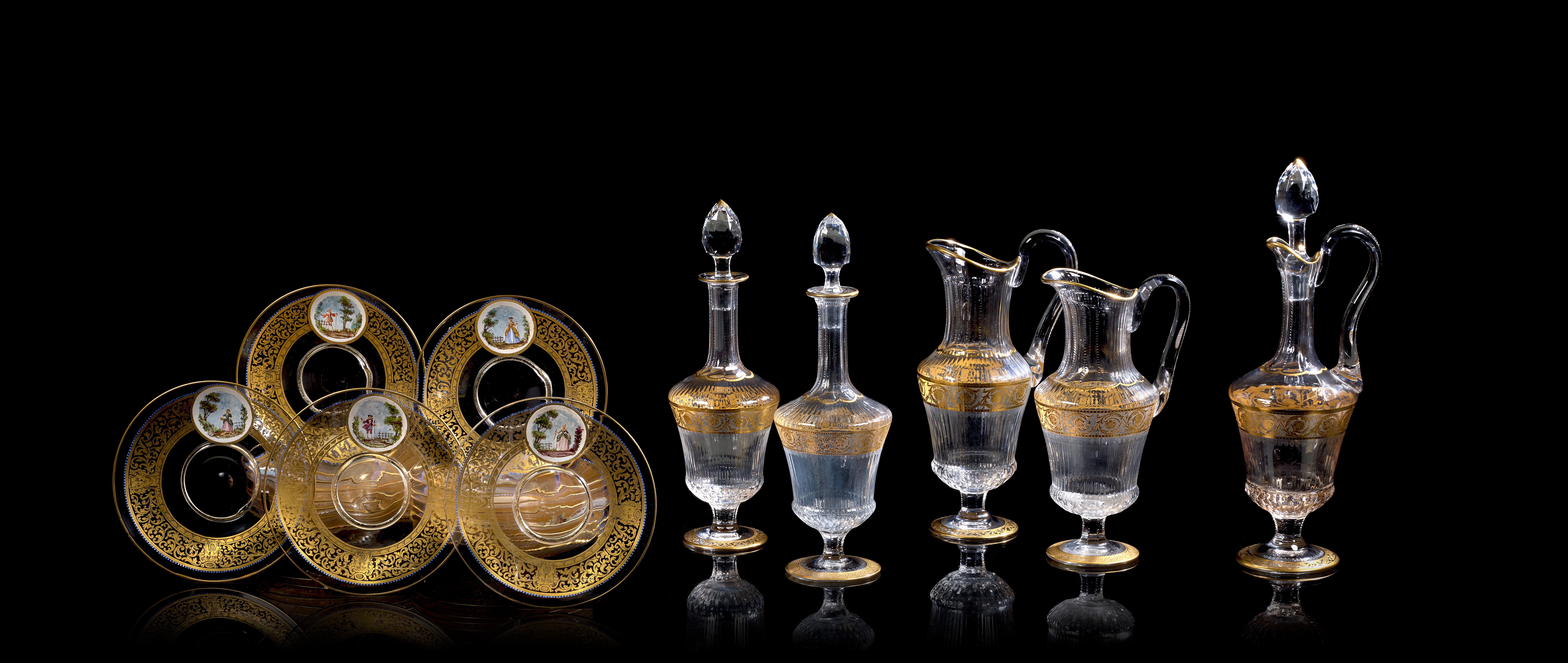 Ti presentiamo il Servizio di Cristallo Saint Louis:

Realizzato con precisione ed eleganza, il servizio di cristallo Saint Louis incarna raffinatezza e versatilità. Ogni set presenta un modello assortito, composto da sei pezzi distinti adatti a