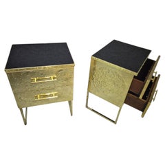 two 50s style nightstands with two drawers justfurnituress design