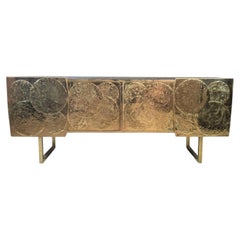 brass sideboard handmade in Italy available justfurnituress designer