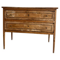 Chest of drawers with polychrome decoration and Italian-style designs
