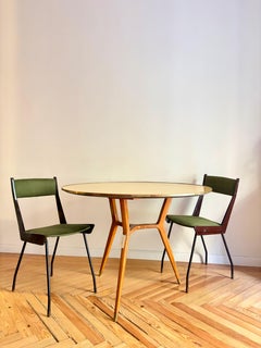Set of six chairs by Gianfranco Frattini for R&B. Italy, 1950