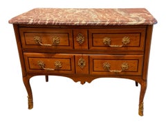 18th Century Marble Top French Commode