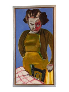 Woman at Café XLII by James Brewer