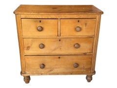 19th Century English Pine Chest of Drawers