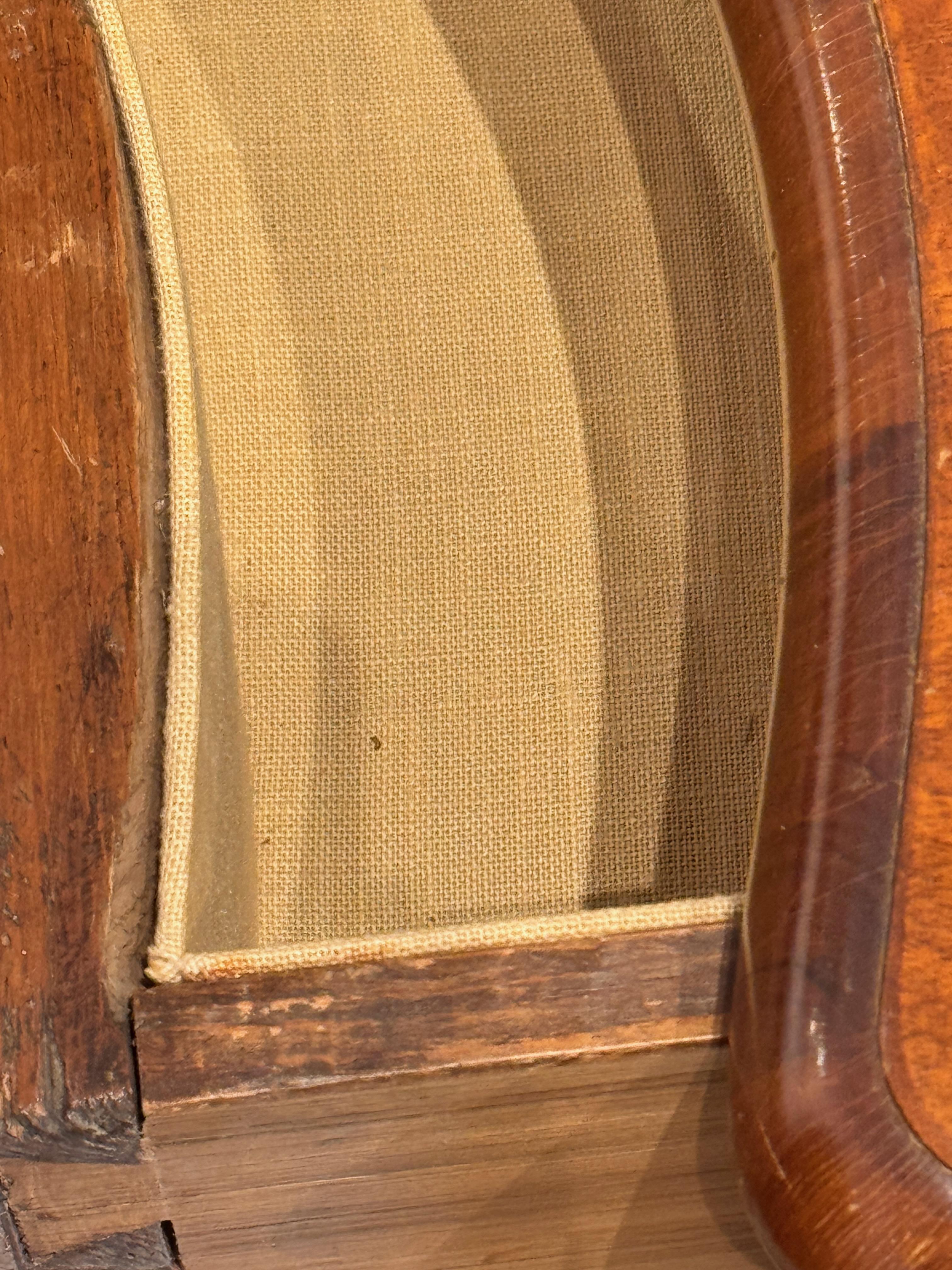 Continental Serpentine Chest With Inlaid Veneer For Sale 6