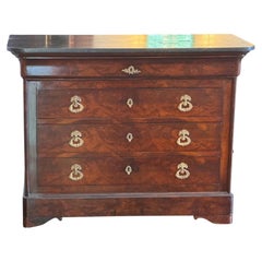 Louis Philippe Marble-Top Commode