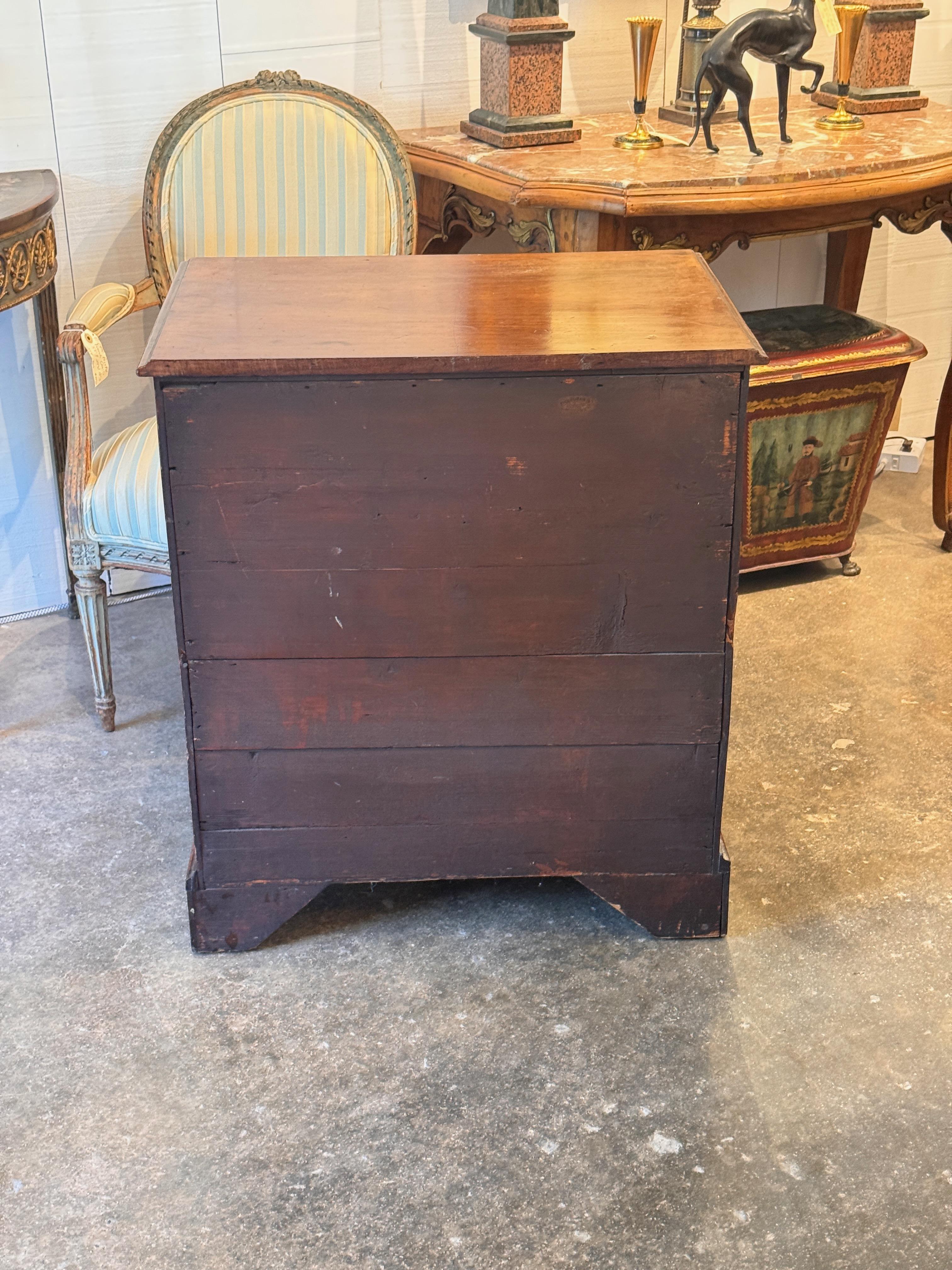 George III Mahogany Chest, 18th Century For Sale 7