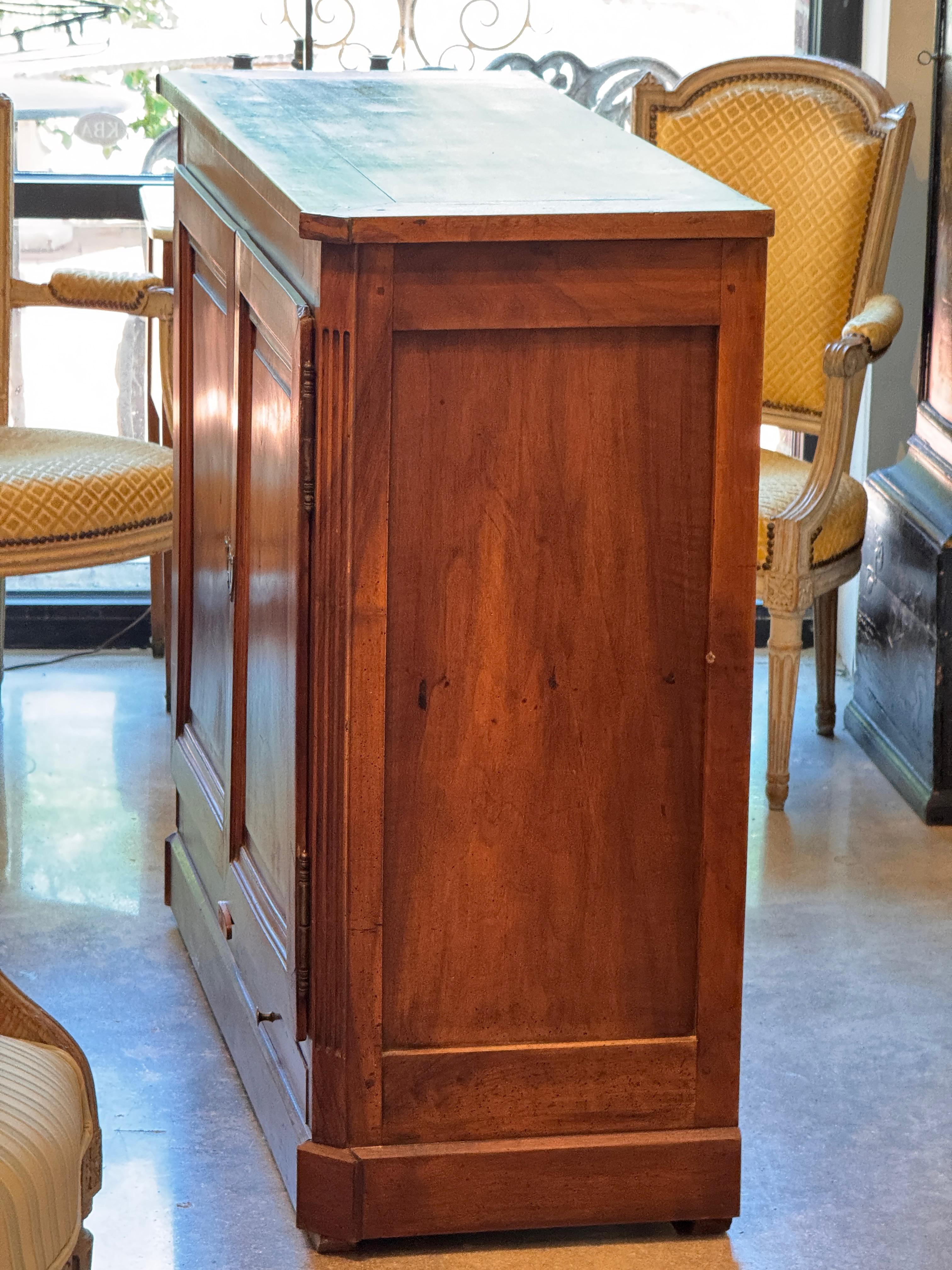 Louis Philippe Walnut Buffet For Sale 7