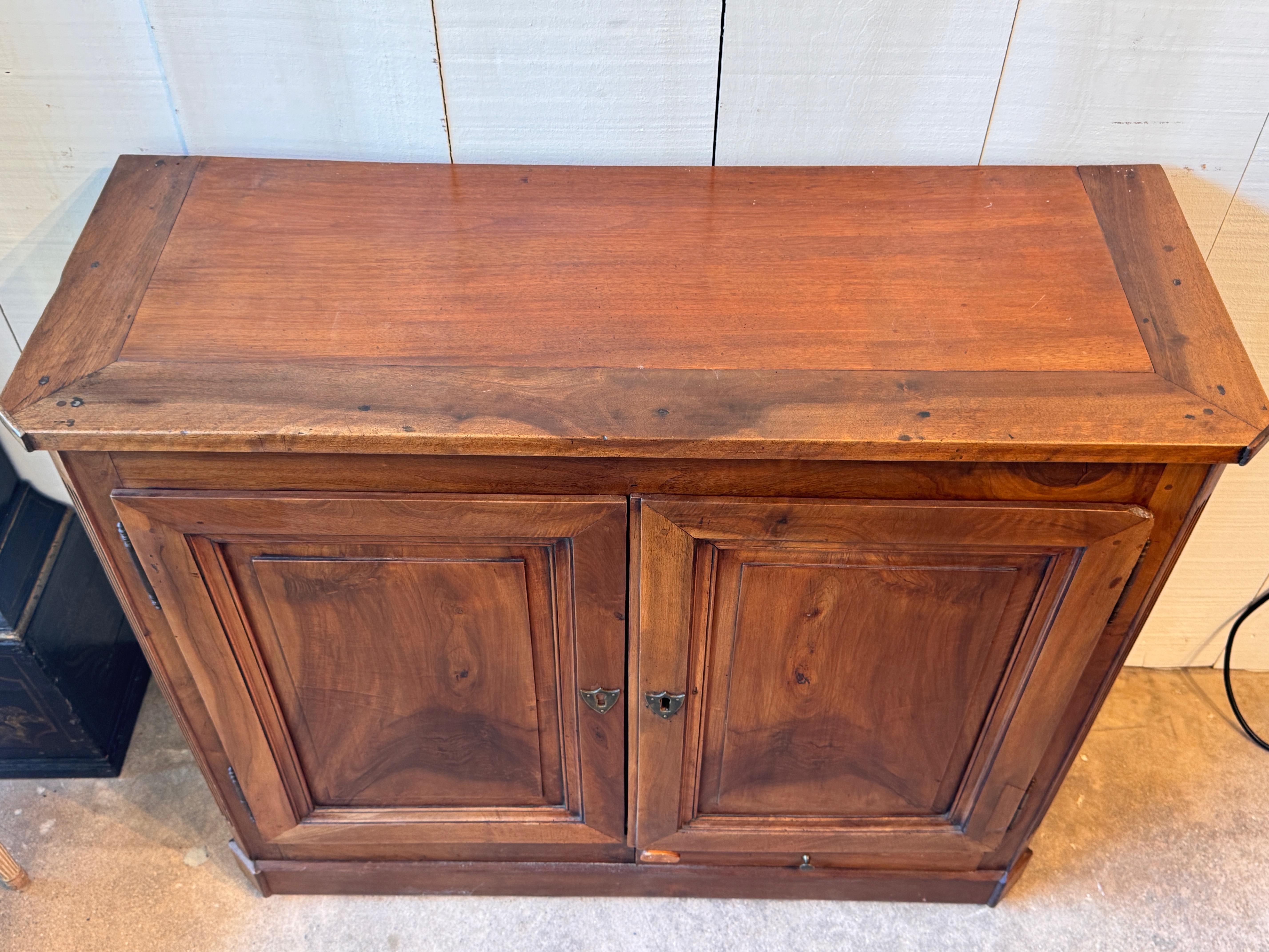 Louis Philippe Walnut Buffet For Sale 8