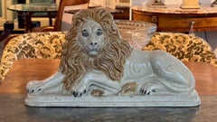 19th Century English Salt Glazed Lion