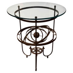 Wrought Iron Armillary Table