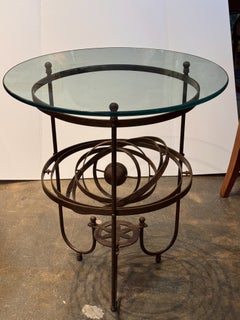 Wrought Iron Armillary Table