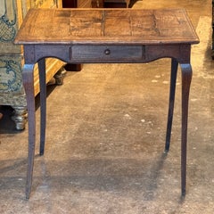 19th Century French Oak Side Table