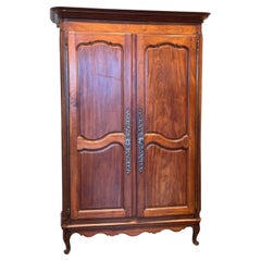 18th Century Louis XV Provincial Armoire