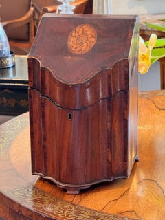 English Inlaid Letter Box