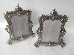Antique Sterling Silver Gorham Photo Frames Art Nouveau, circa1900