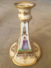 Fine Dinner Service for 14 by Ambrosius Lamm of Dresden, circa 1900