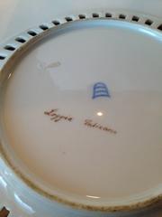 Rare and Unusual Reticulated Vienna Plates Three Glaze Colors, 19th Century