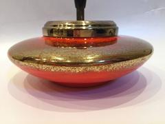 Mid-Century Modern Swivel Function Ceramic Ashtray, circa 1950s