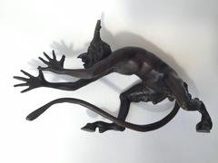 Rare Erotic Austrian Bronze Figure, circa 1900