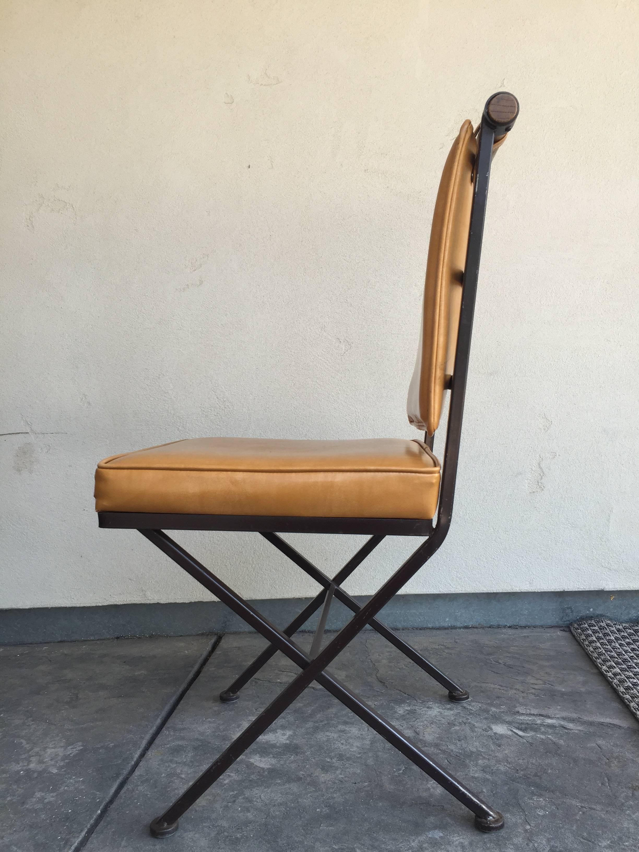 Set of Four Cleo Baldon Style Mid-Century Modern Chairs for Inca Products In Excellent Condition For Sale In Redding, CA