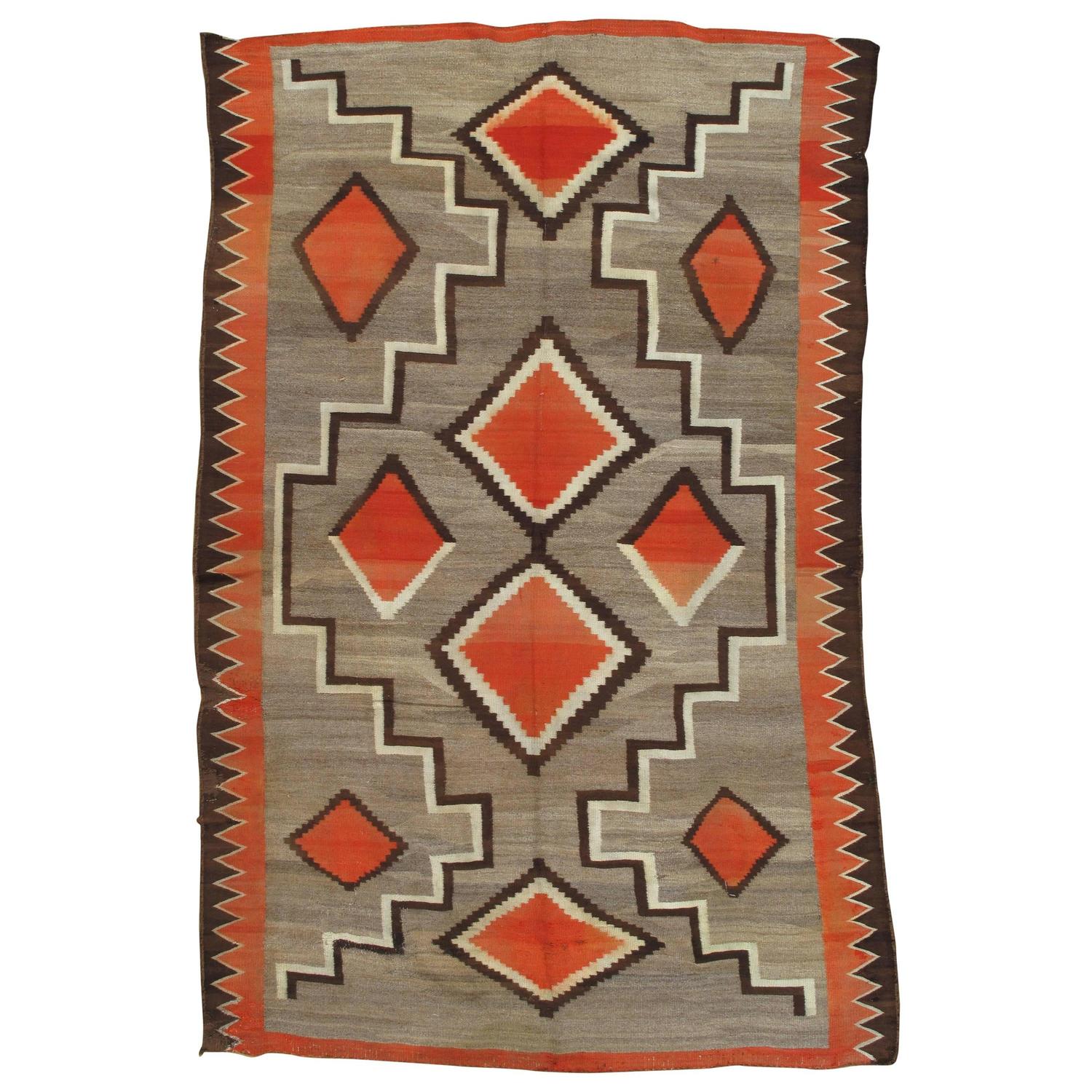 Antique Navajo Rug For Sale at 1stdibs