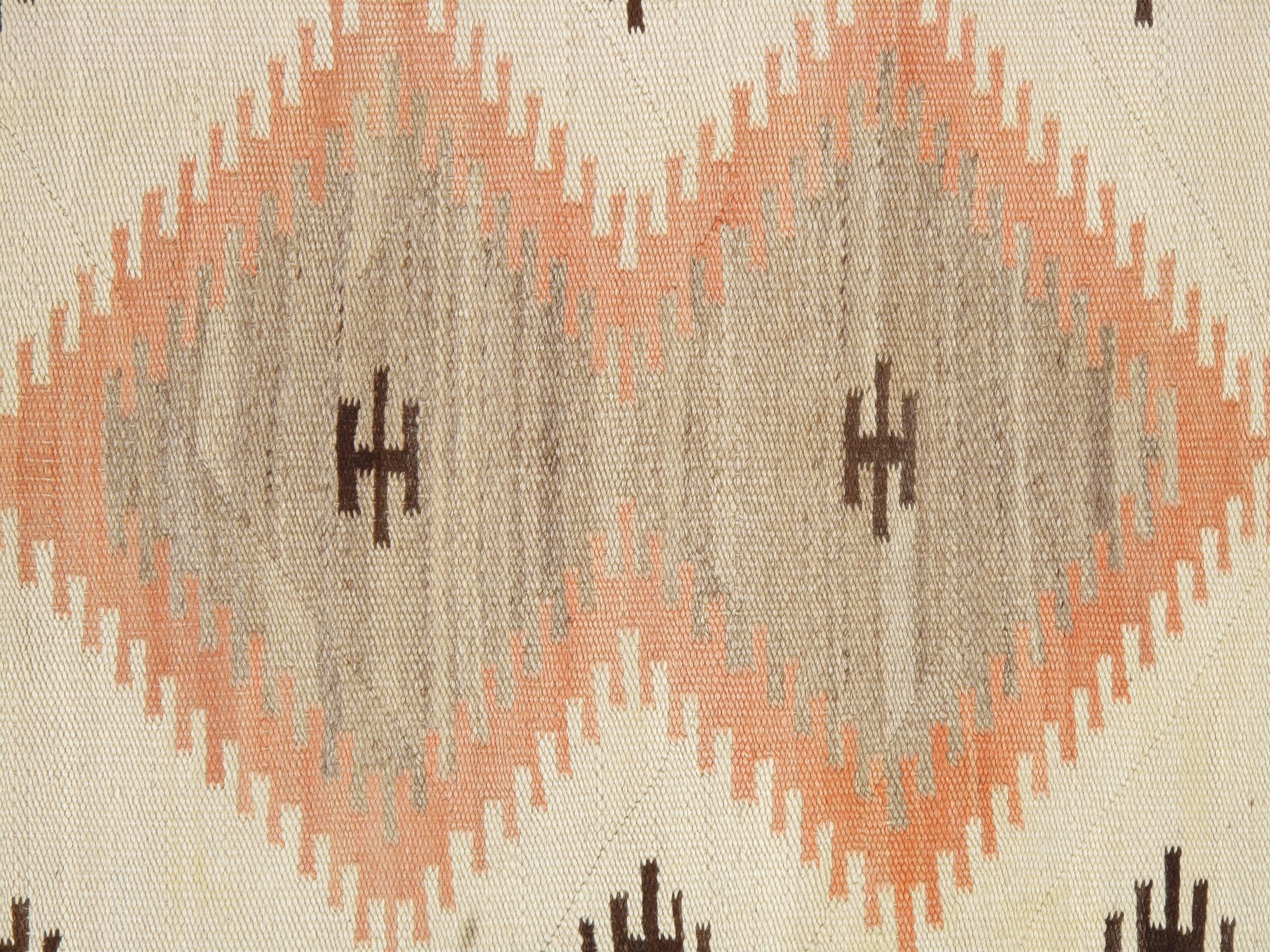 Navajo rugs and blankets are textiles produced by Navajo people of the Four Corners area of the United States. Navajo textiles are highly regarded and have been sought after as trade items for over 150 years. These rugs and blankets are prized by