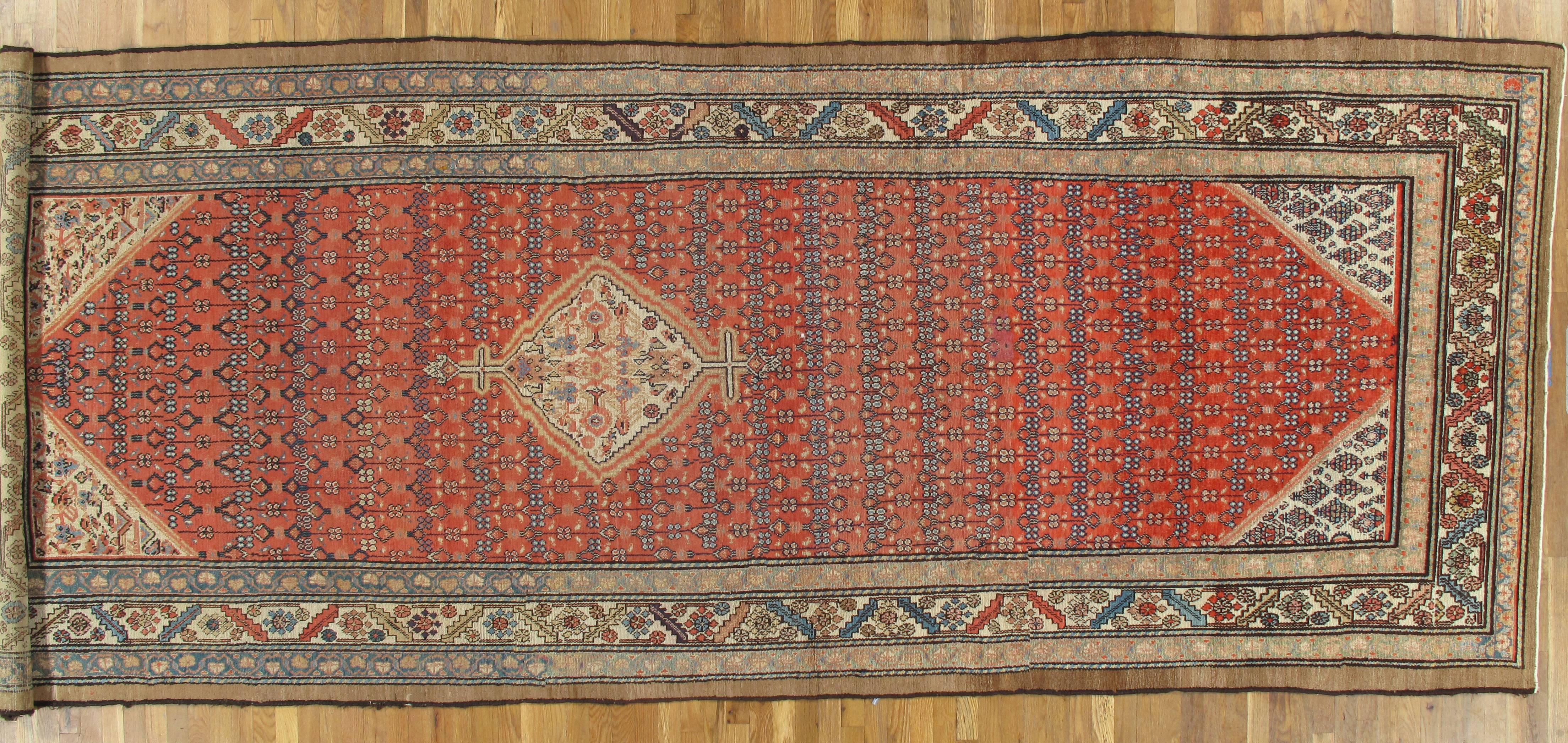 Persian Antique Serab Carpet For Sale