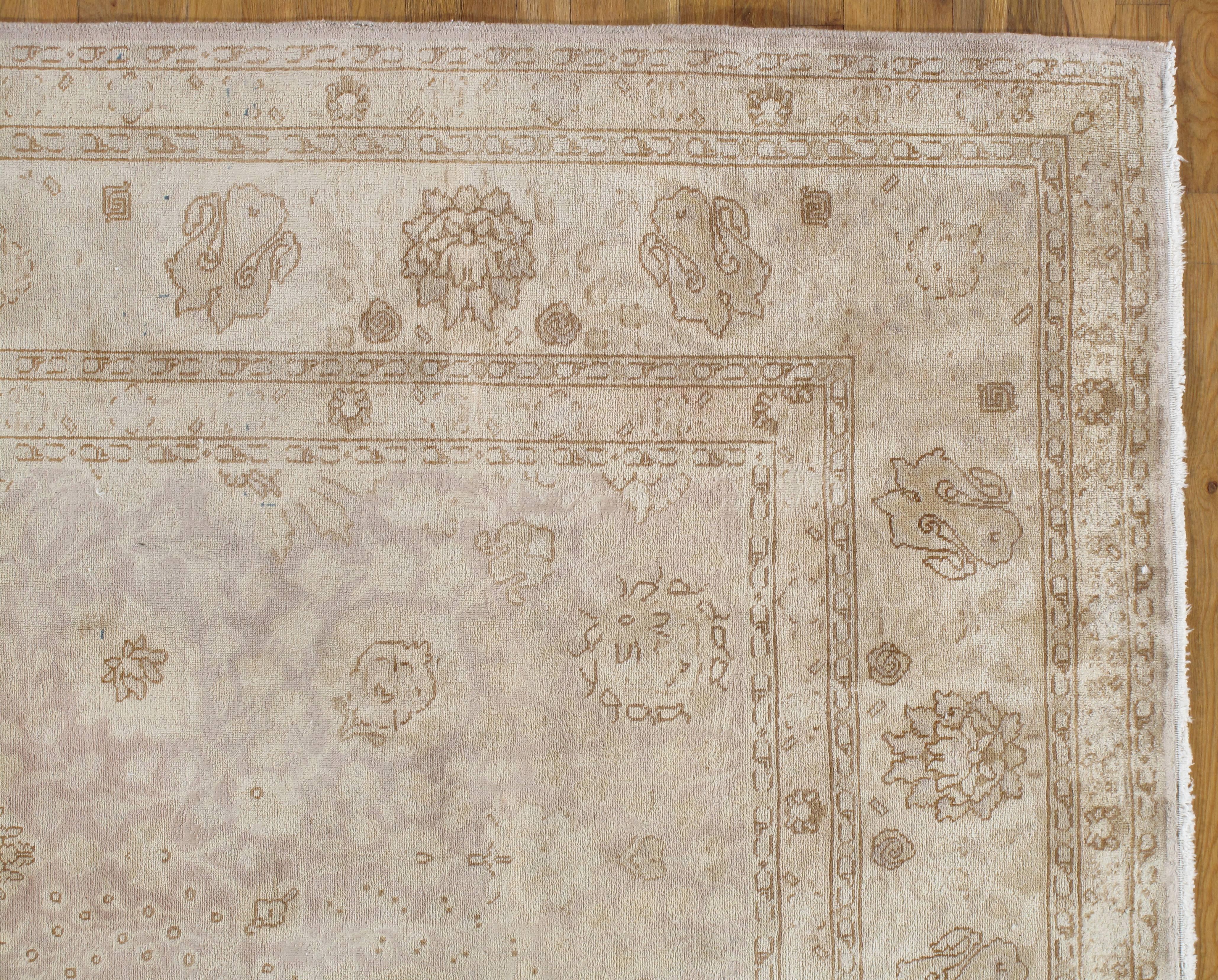 taupe persian rug