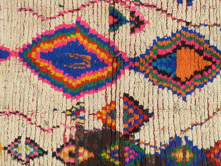Vintage Moroccan Rug at 1stDibs