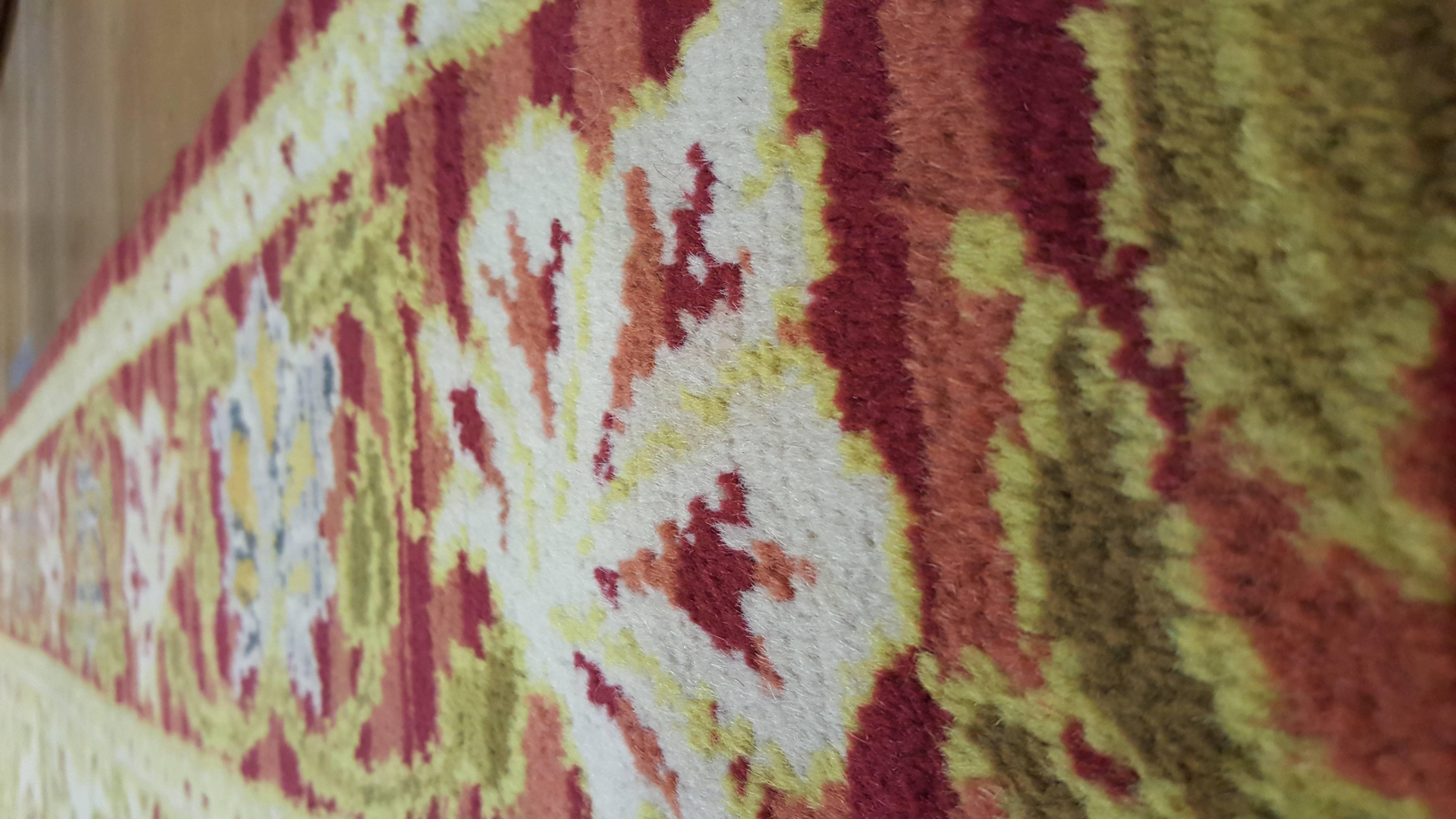 20th Century Antique Portuguese Carpet For Sale
