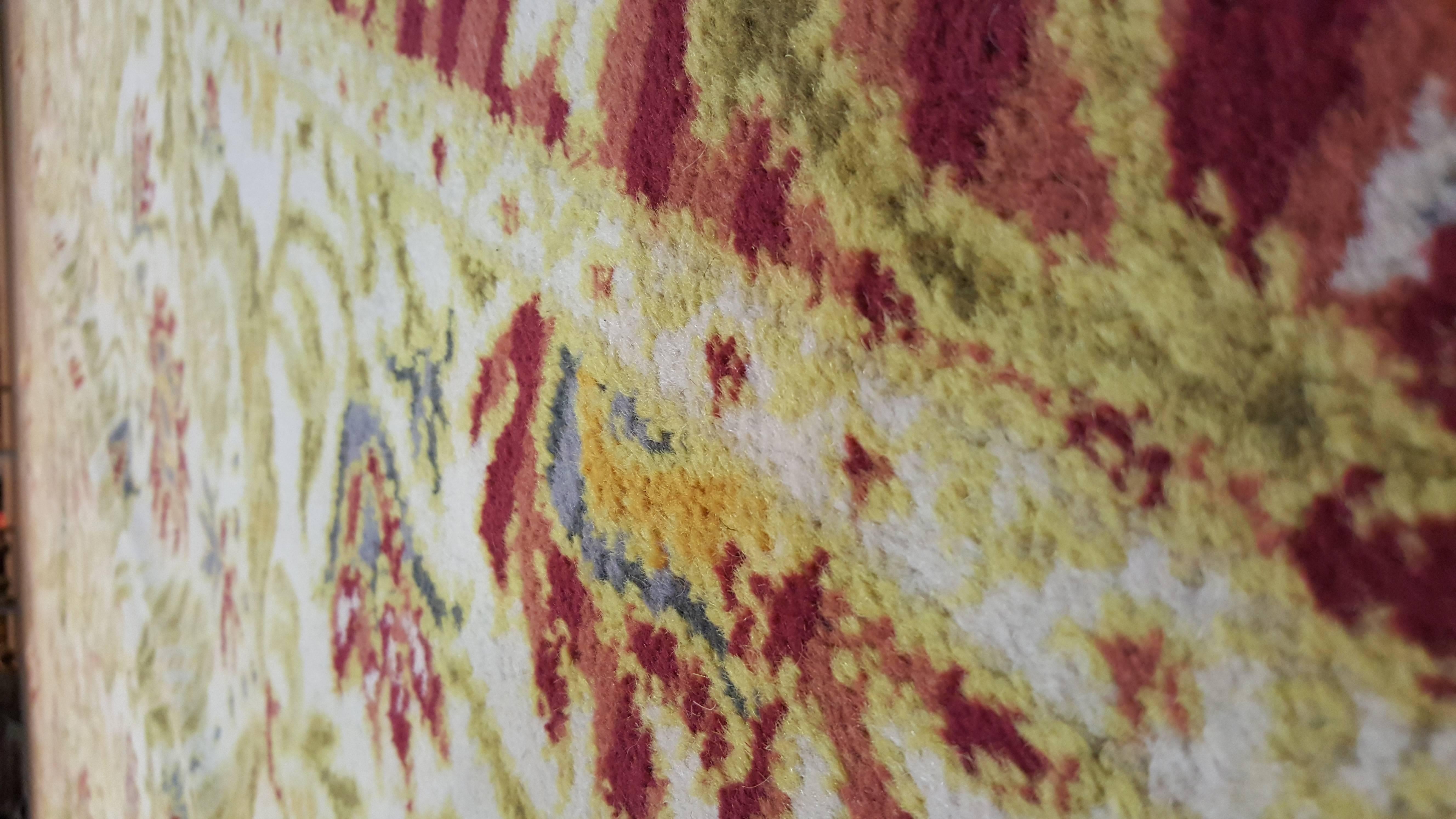 Antique Portuguese Carpet For Sale 1