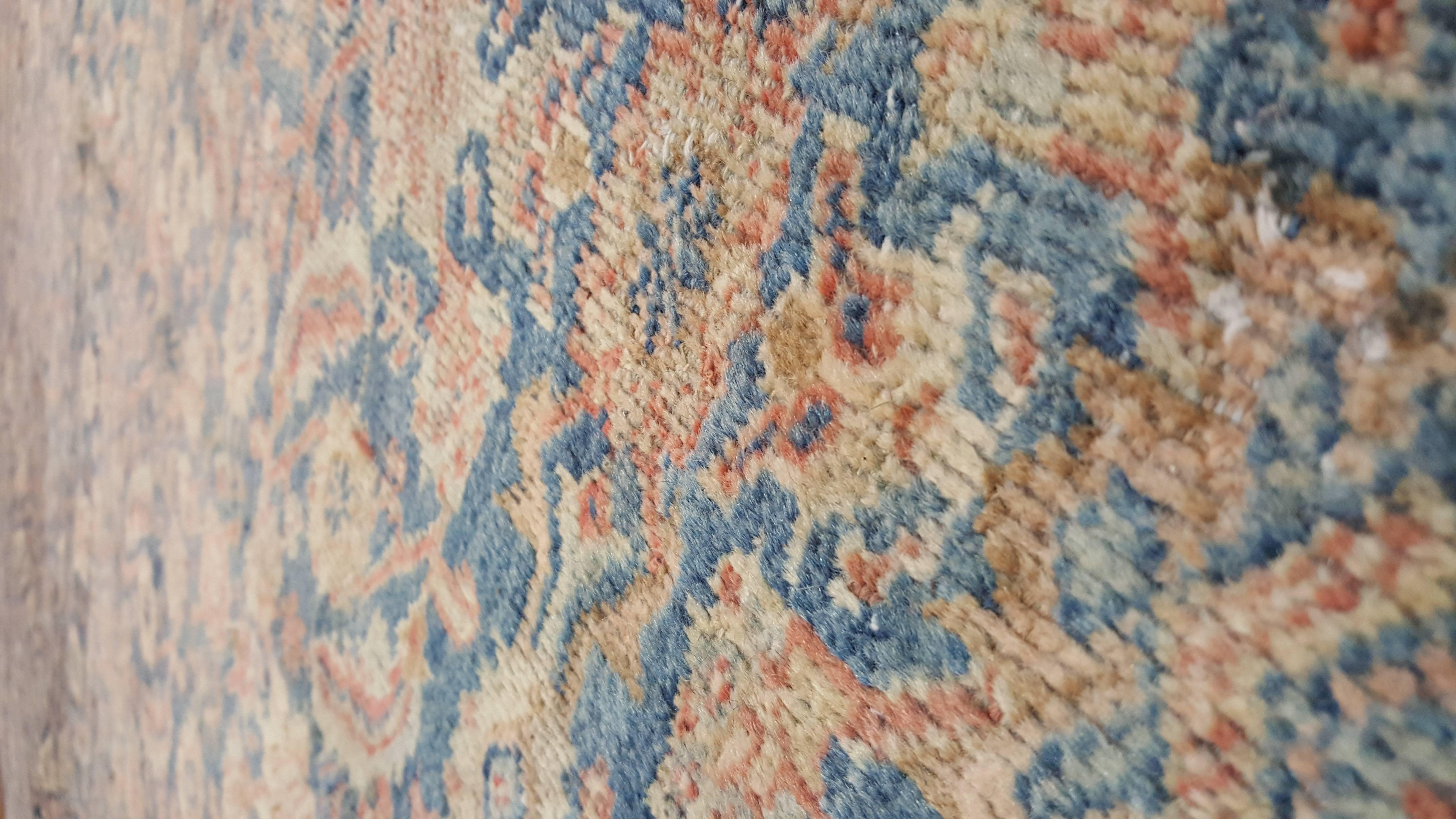 coral persian rug