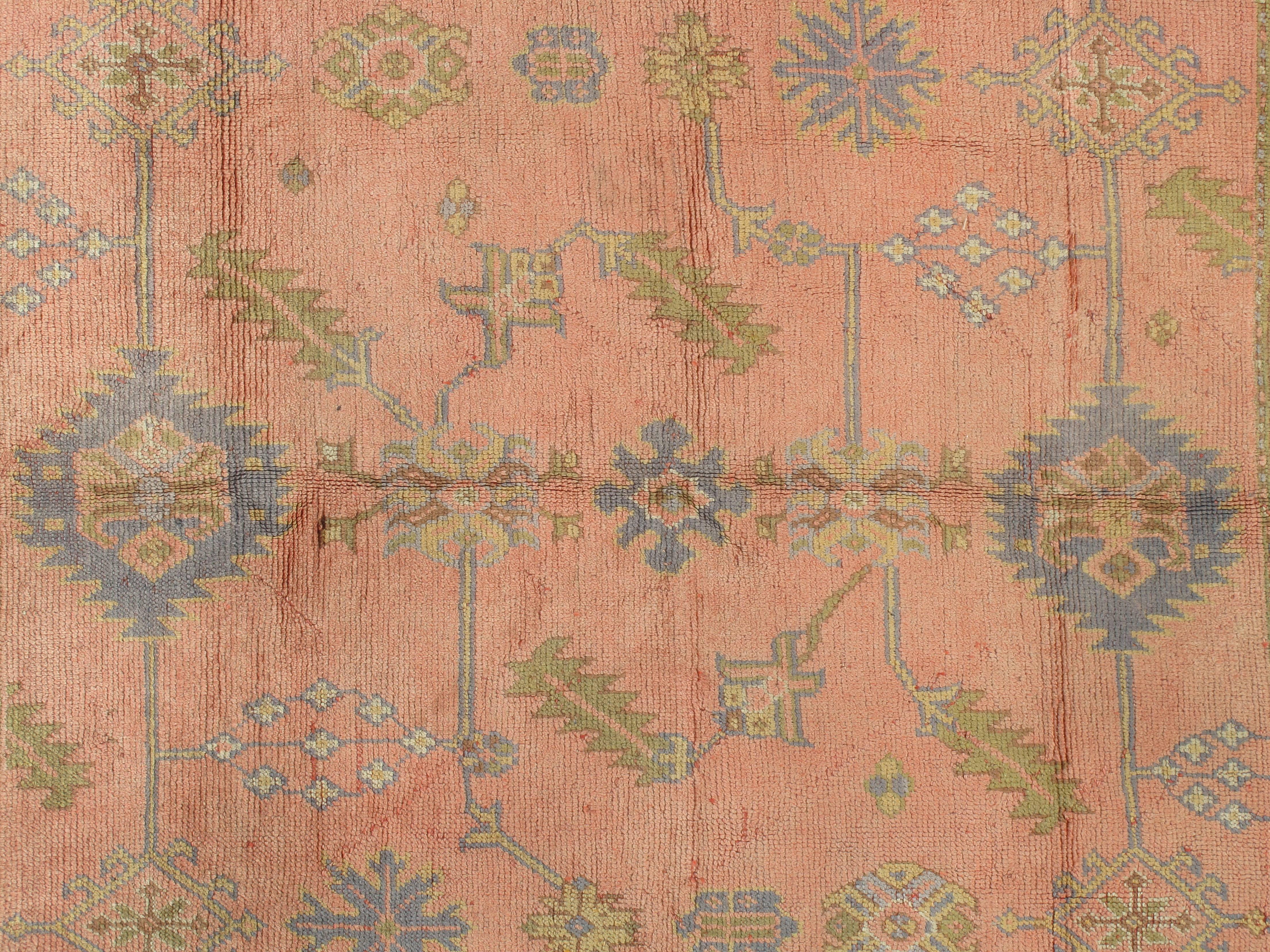 antique oushak rugs