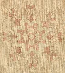 Antique Oushak Runner, Turkish and Oriental Rug, Handmade Beige Rug