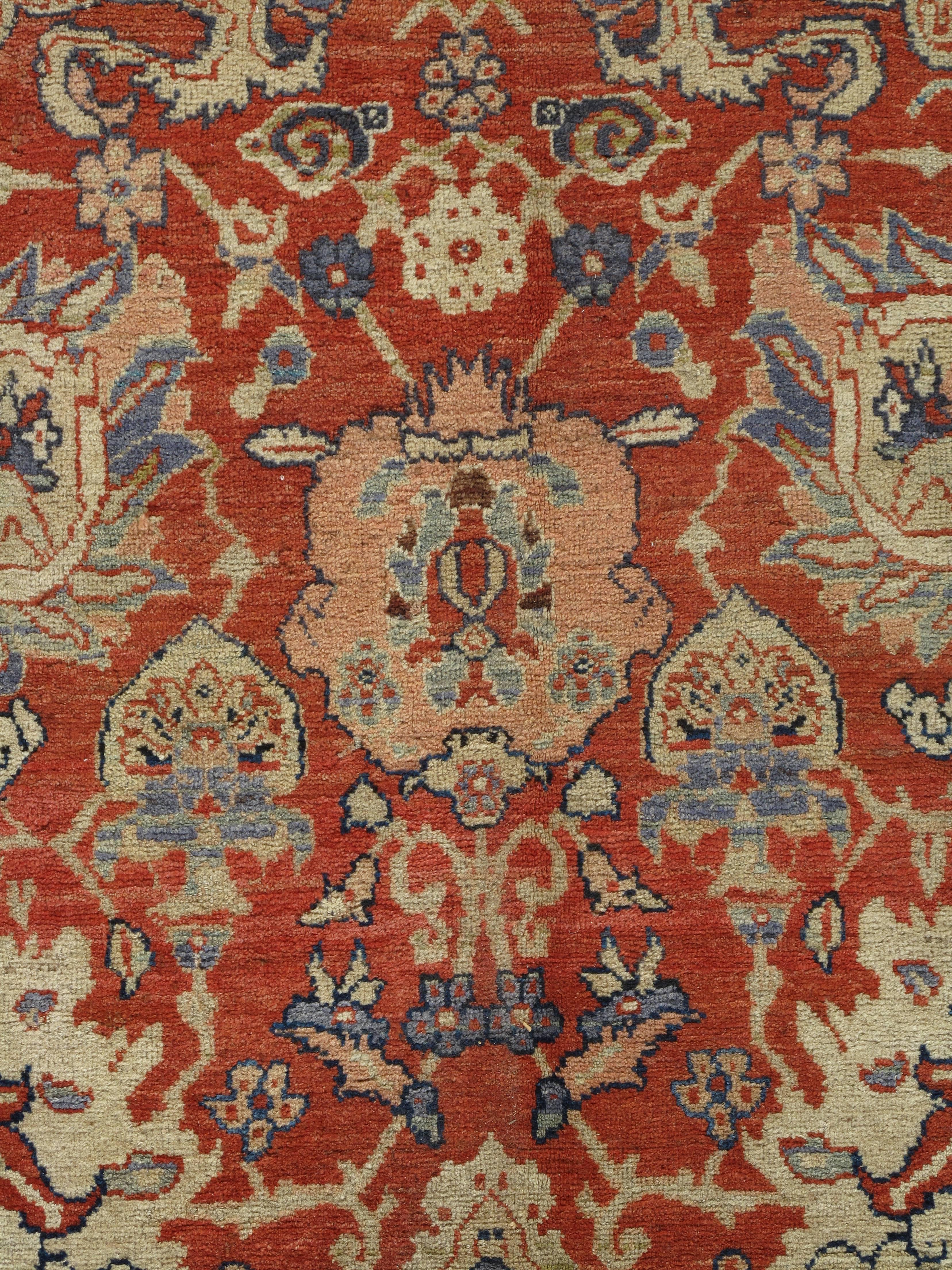 red oriental carpet