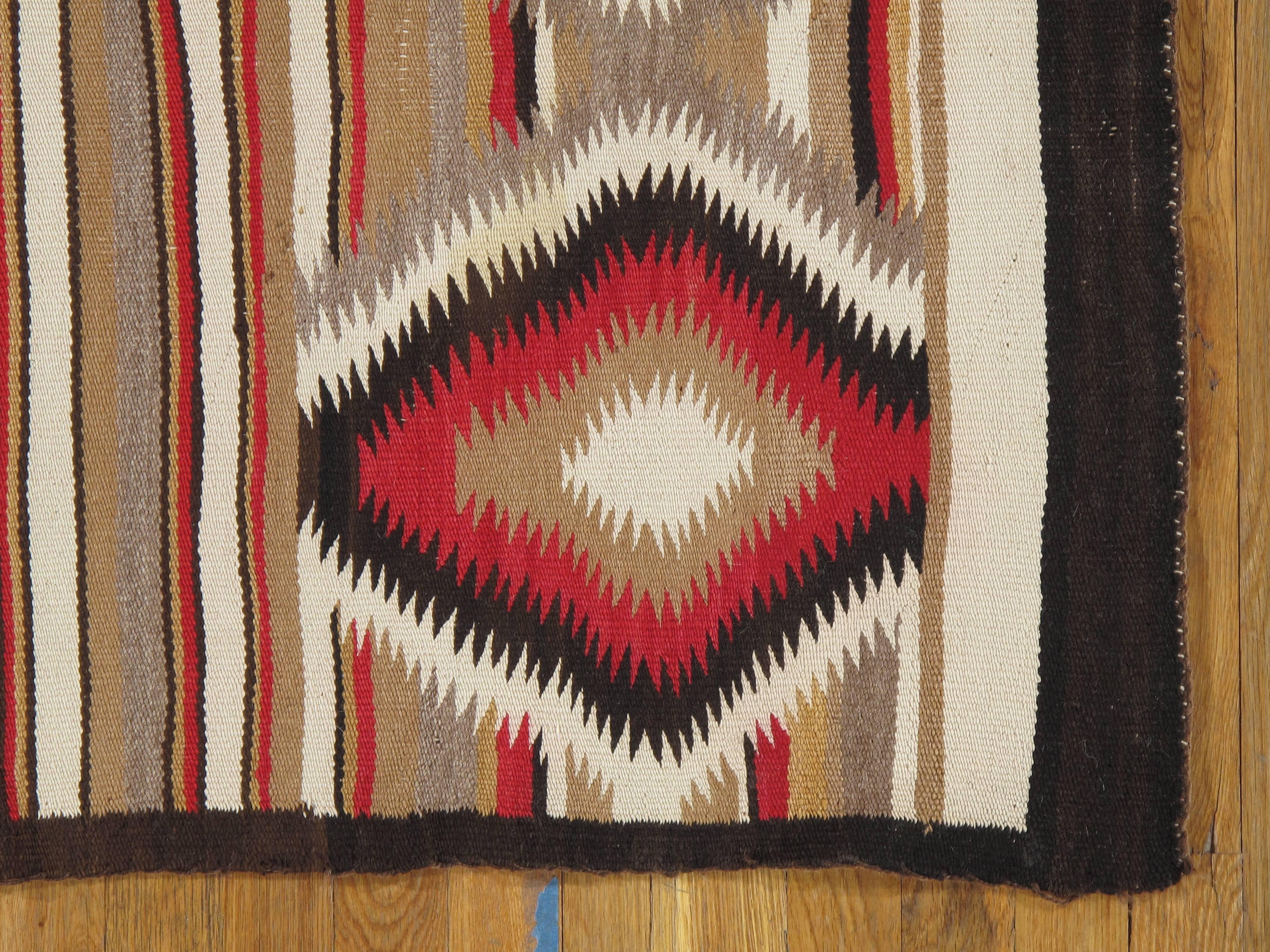 red patterned rug