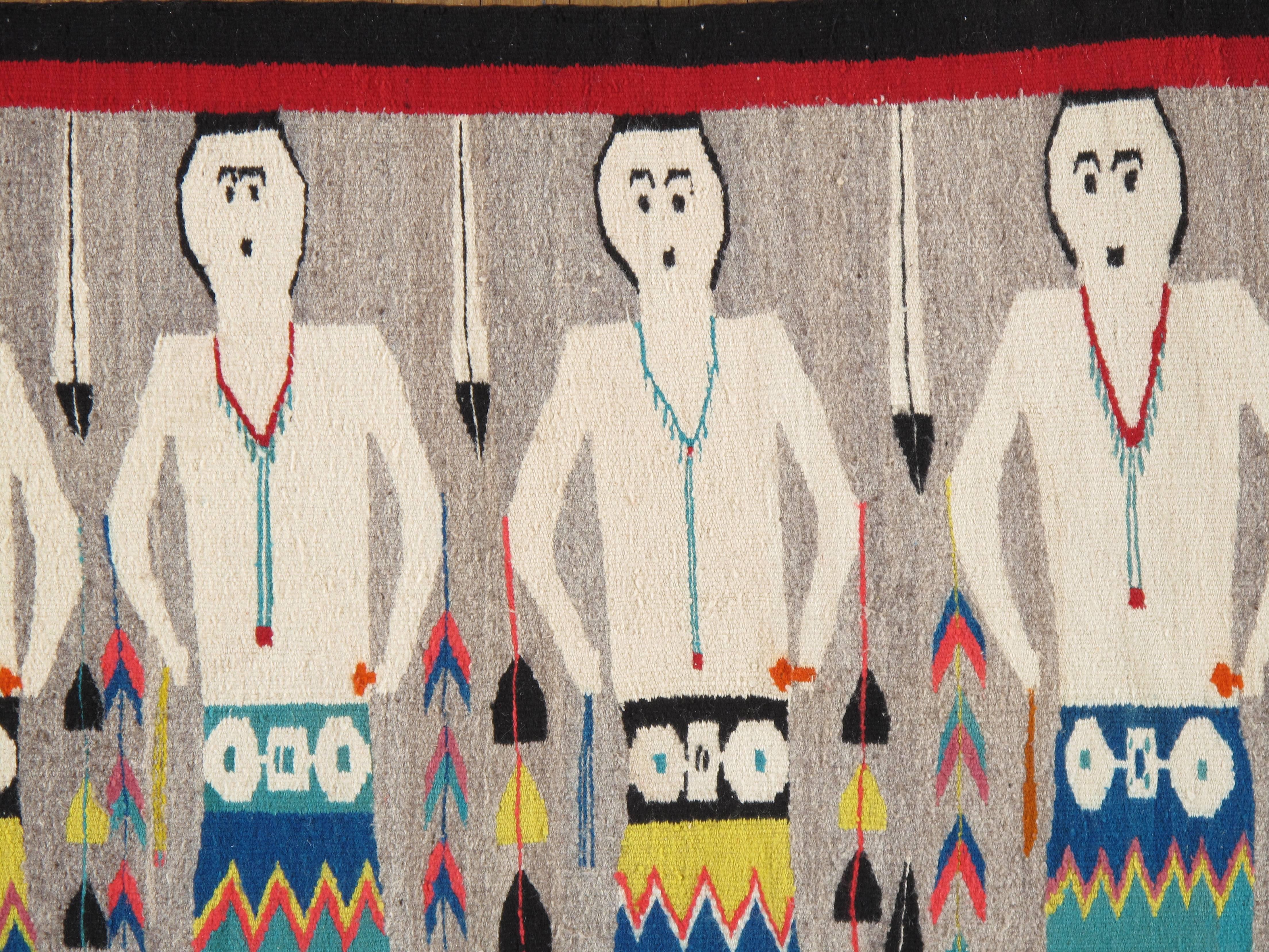 Navajo-Teppiche und -Decken sind Textilien, die vom Navajo-Volk im Gebiet der Four Corners in den Vereinigten Staaten hergestellt werden. Navajo-Textilien genießen ein hohes Ansehen und sind seit über 150 Jahren als Handelsware begehrt. Diese