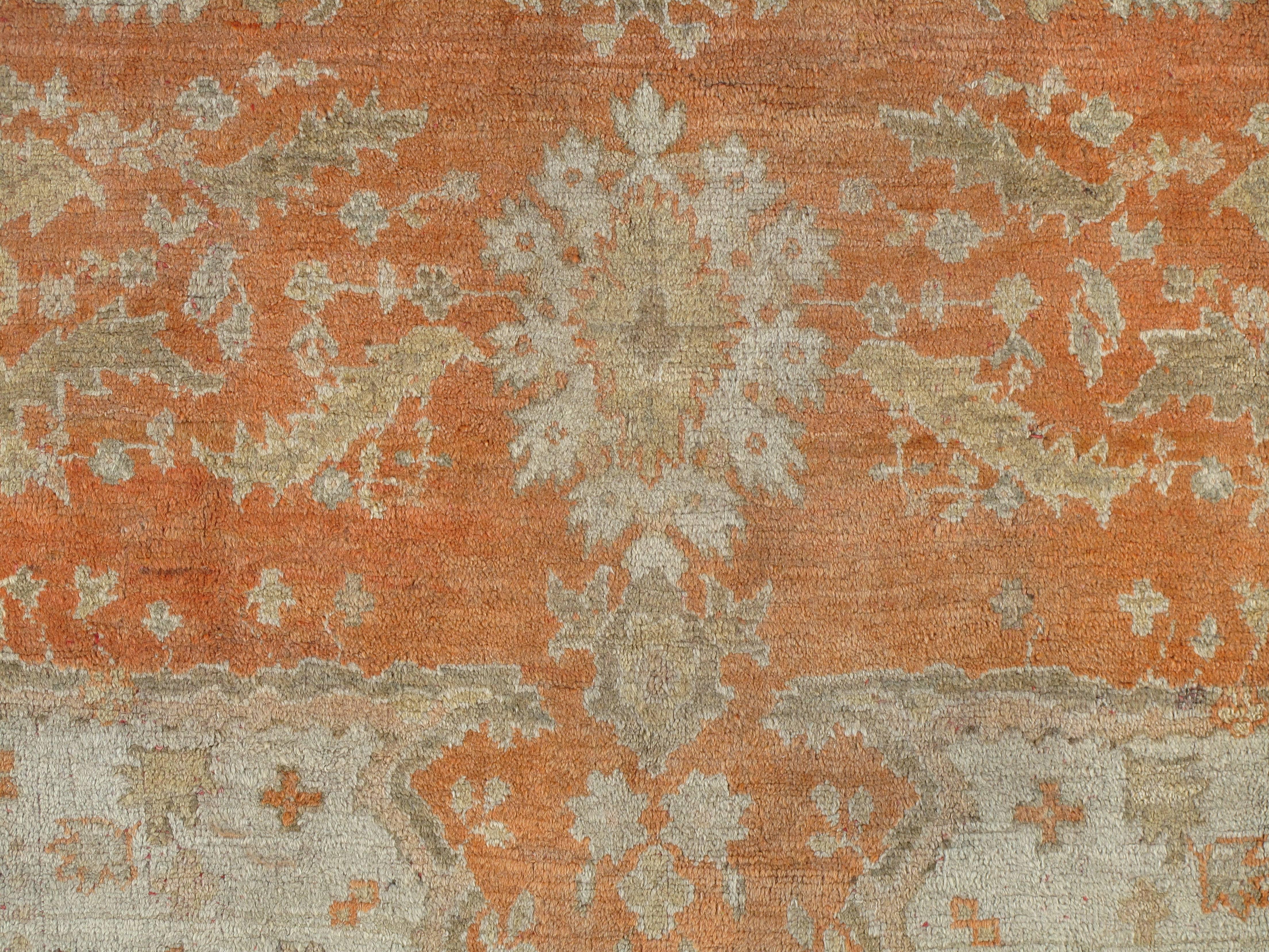 About
West Anatolia is one of the largest weaving regions in Turkey. Since the 15th century, Turkish rugs have always been on top of the list for having Fine oriental rugs.
Oushak rugs such as this, are desirable in today’s highly decorative