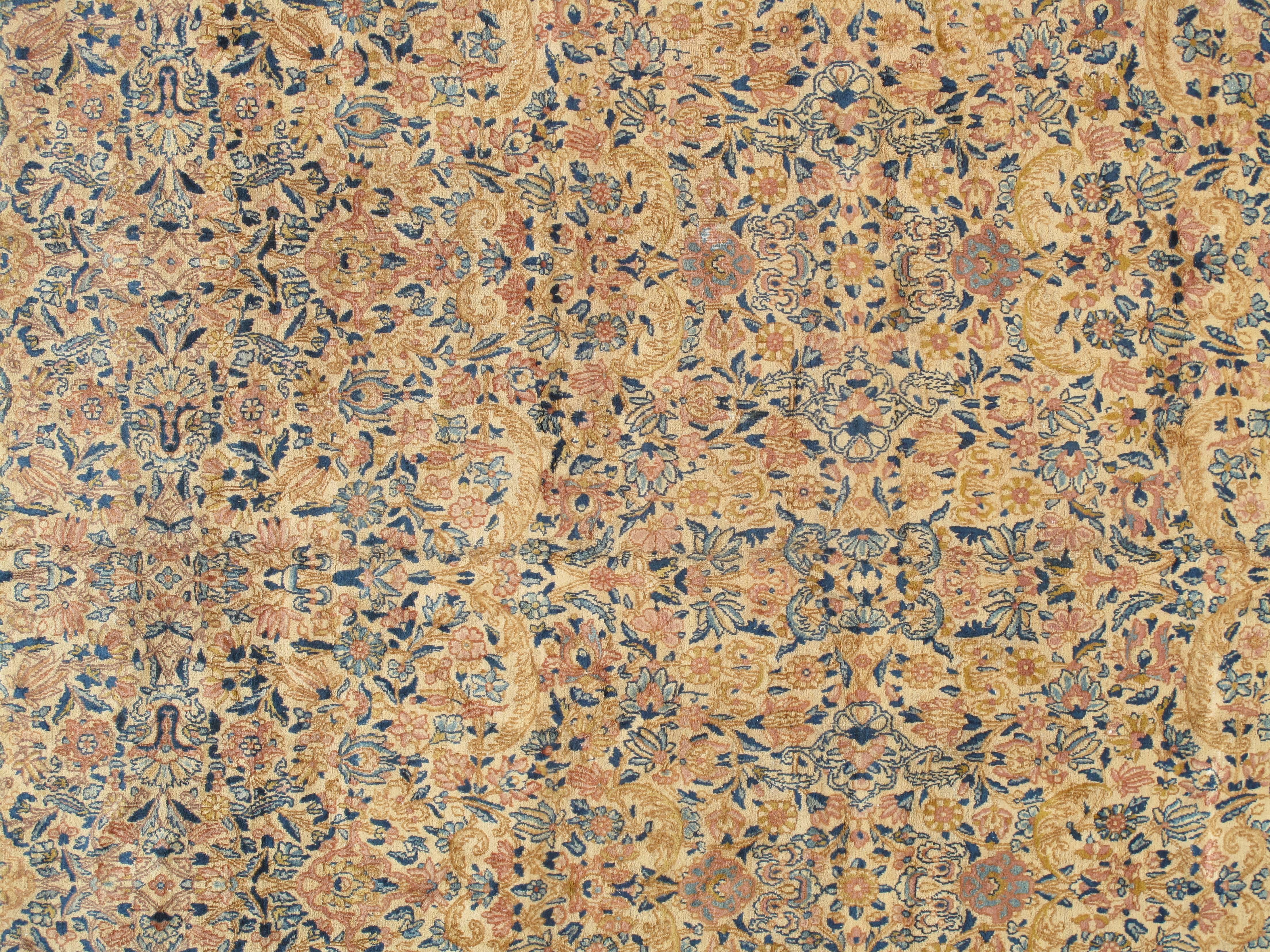 peach persian rug